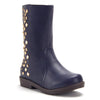 Girls Chloe Tall Studded Biker Inspired Boots - Jazame, Inc.