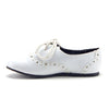 Girls Belen-477 Lace Up Round Toe Oxfords Bluchers Preppy School Shoes - Jazame, Inc.