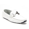 Men's Casual Slip On H Buckle Driving Mocs Smoking Flats Shoes - Jazame, Inc.