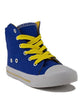 Little Kids Girl's Boy's Poppy-01 Canvas Hi Top Zipped Sneakers Boots Shoes