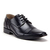 Men's 37686 Cap Toe Hand Burnished Lace Up Dress Shoes Oxfords