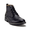 Men's 28920 Ankle High Lace Up Round Toe Biker Riding Boots