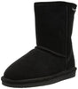 BEARPAW Emma Youth Mid Calf Boot, Winter Boots for Little Girls, Kids