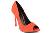 Women's Breaker Peep Toe Mirage Curved Stilletto Heels Pumps Shoes - Jazame, Inc.