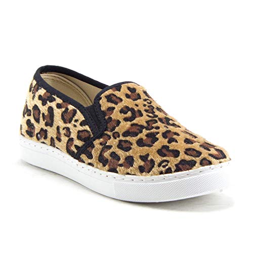 Women's Blair Slip On Leopard Snake Print Platform Sneakers Shoes - Jazame, Inc.