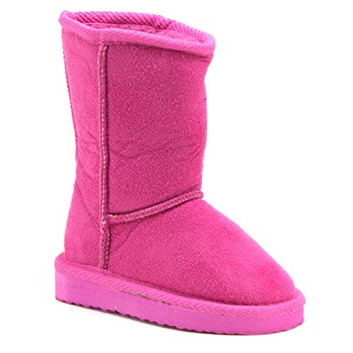 Girls Betty-01 Classic Slip On Fur Lined Fashion Winter Boots - Jazame, Inc.