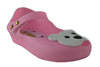 Toddler Girls IJ-6 Teddy Bear Peep Toe Rubber Mary Jane Flat Shoes - Jazame, Inc.