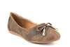 Women's Londena Snake Textured Wing Tip Ballet Flats Shoes - Jazame, Inc.