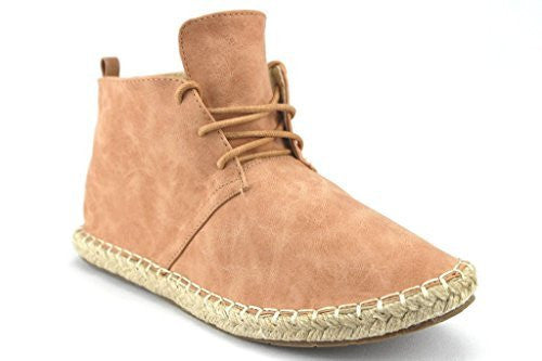 Women's Glory-4 Ankle High Espadrille Desert Boots - Jazame, Inc.