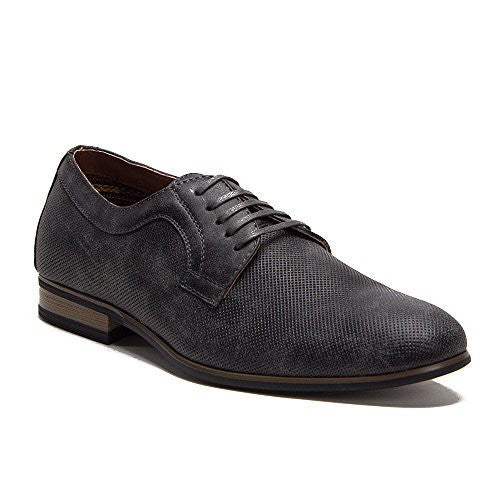 Ferro Aldo Men's 19380DL Perforated Derby Lace Up Oxfords Shoes - Jazame, Inc.