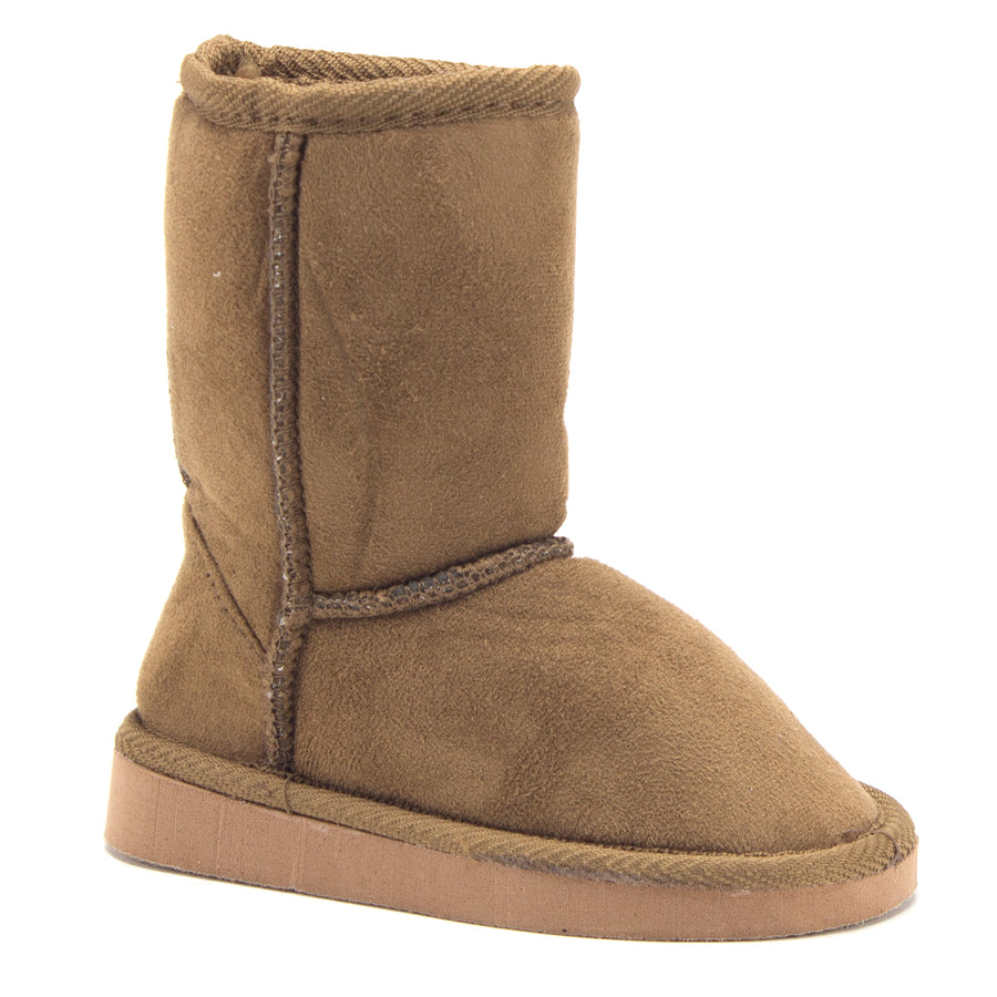 Girls Betty-01 Classic Slip On Fur Lined Fashion Winter Boots - Jazame, Inc.