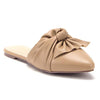 Women's Luxury Slip On Mule Dress Flat Shoes - Jazame, Inc.