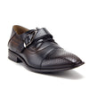 Men's 08822 Cap Toe Monk Strap Lace Up Oxfords Dress Shoes - Jazame, Inc.