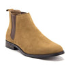 Men's B-2963 Chuck Nubuck Suede Pull-On Round Toe Chelsea Boots - Jazame, Inc.