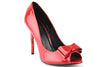 Women's Breaker Peep Toe Mirage Curved Stilletto Heels Pumps Shoes - Jazame, Inc.