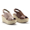 Women's Prema-02 Flatform Espadrilles Platform Sling Back Wedges Sandals Shoes - Jazame, Inc.