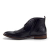 Men's VW314 Classic Ankle High Lace Up & Zipped Wing Tip Dress Boots - Jazame, Inc.