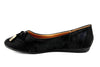 Women's Londena Snake Textured Wing Tip Ballet Flats Shoes - Jazame, Inc.