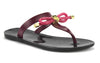 Women's Designer Slip On T-Strap Jelly Summer Sandals - Jazame, Inc.