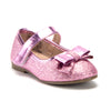 Toddler Little Girls Mary Jane Glitter Ballerina Flats Shoes - Jazame, Inc.