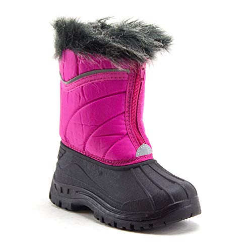 Jazamé Toddler Girls' ICY Waterproof Fur Lined Winter Rain Snow Boots - Jazame, Inc.