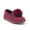 Girls CAL-02K Slip On Pom Pom Sneakers Loafers Shoes - Jazame, Inc.