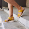 Women's Wanda-4 Stacked Flatform Espadrilles Slingback Strappy Open Toe Wedge Sandals - Jazame, Inc.
