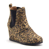 Women's Gina Wedge Heel Pull On Ankle Chelsea Bootie Round Toe Dress Boots - Jazame, Inc.